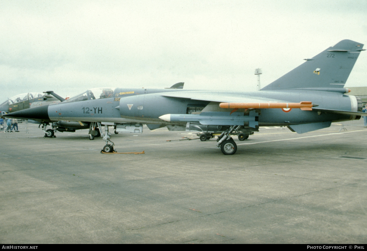 Aircraft Photo of 272 | Dassault Mirage F1C-200 | France - Air Force | AirHistory.net #317187