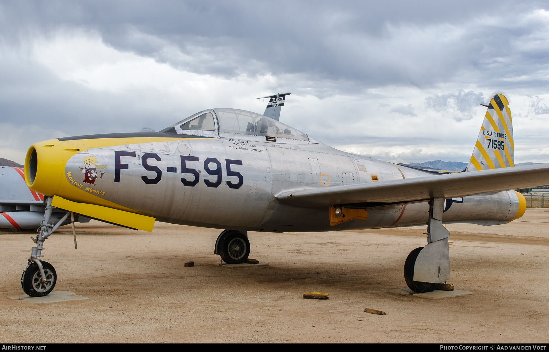 Aircraft Photo of 47-1595 / 71595 | Republic F-84C Thunderjet | USA - Air Force | AirHistory.net #317202