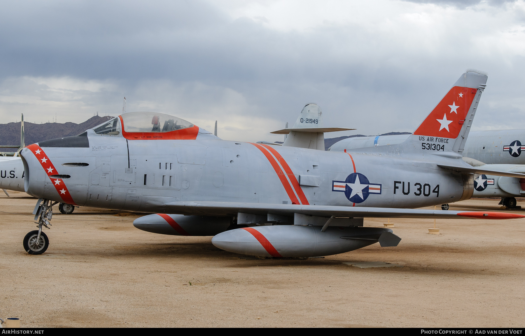 Aircraft Photo of 53-1304 | North American F-86H Sabre | USA - Air Force | AirHistory.net #317203