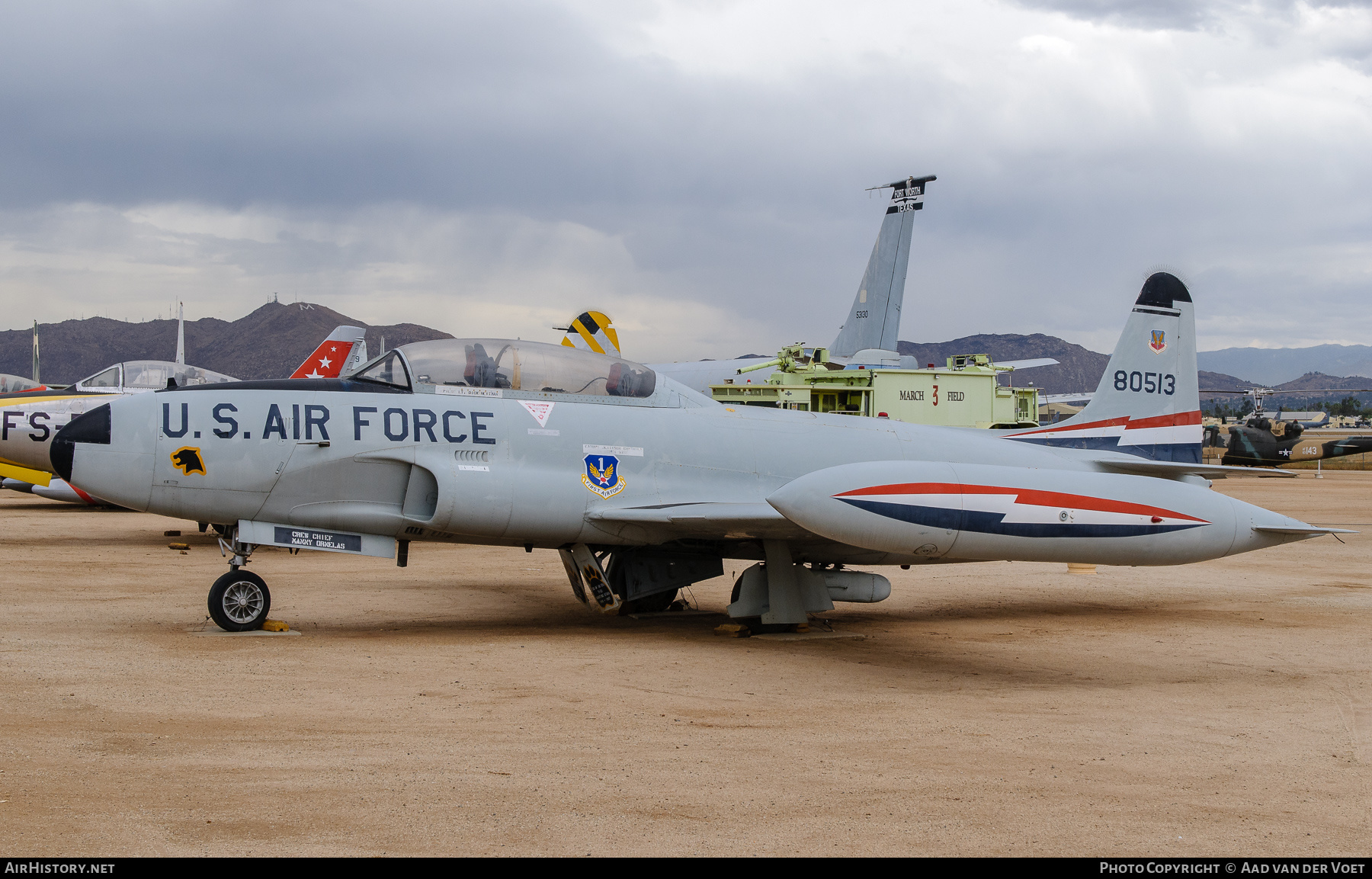 Aircraft Photo of 58-0513 / 80513 | Lockheed T-33A | USA - Air Force | AirHistory.net #317204