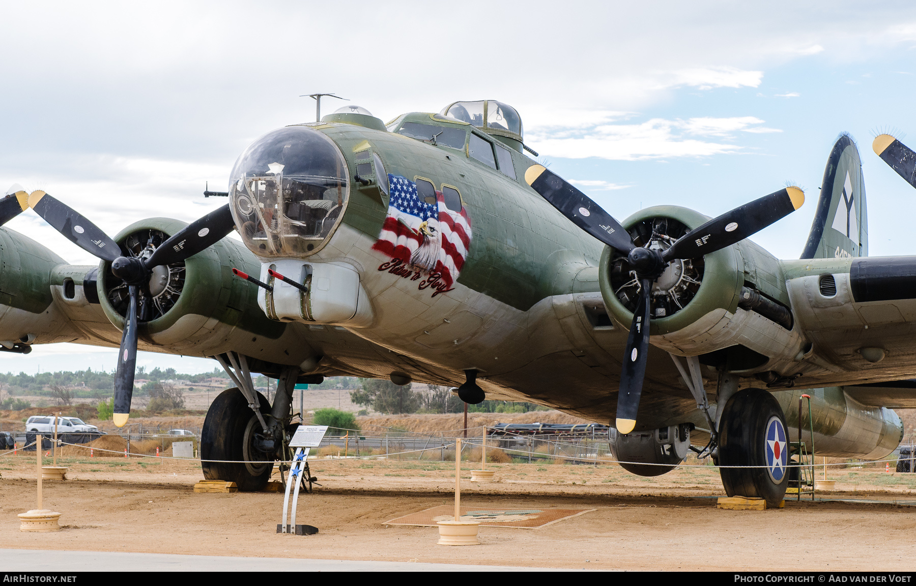 Aircraft Photo of 44-6393 / 446393 | Boeing B-17G Flying Fortress | USA - Air Force | AirHistory.net #317224