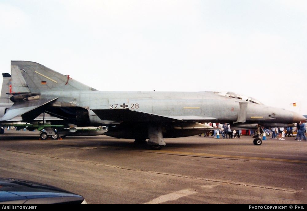 Aircraft Photo of 3728 | McDonnell Douglas F-4F Phantom II | Germany - Air Force | AirHistory.net #317226