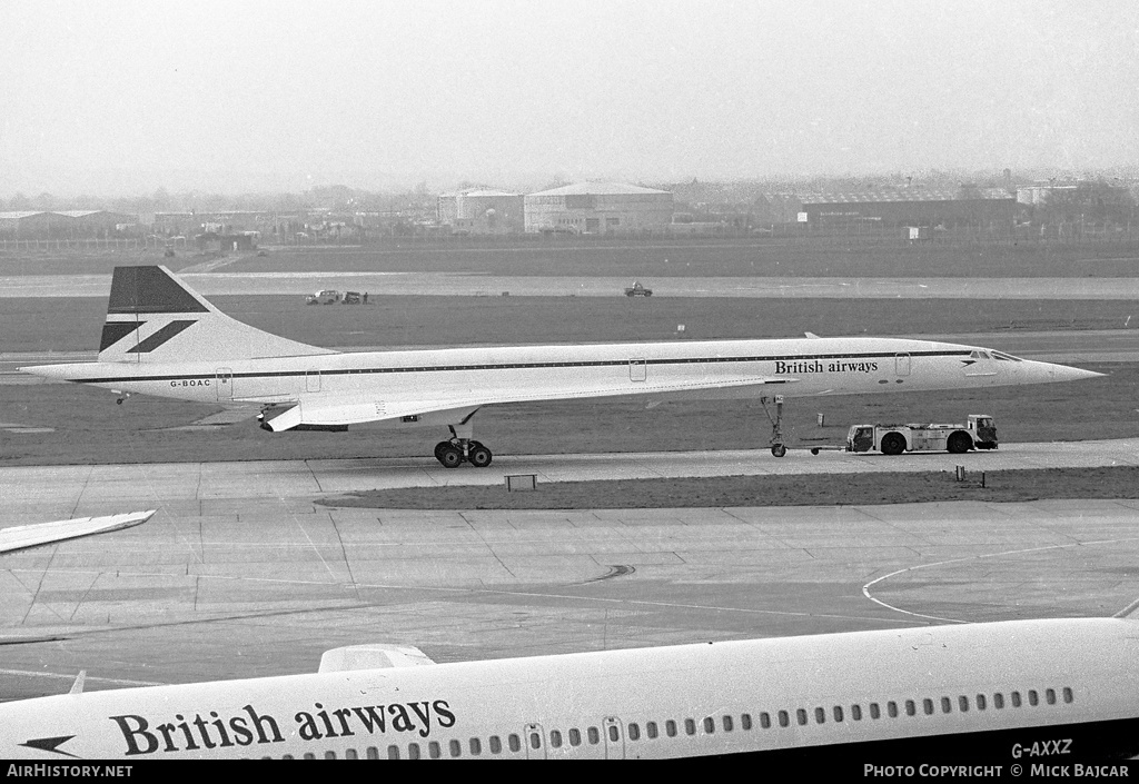 Aircraft Photo of G-BOAC | Aerospatiale-BAC Concorde 102 | British Airways | AirHistory.net #317242
