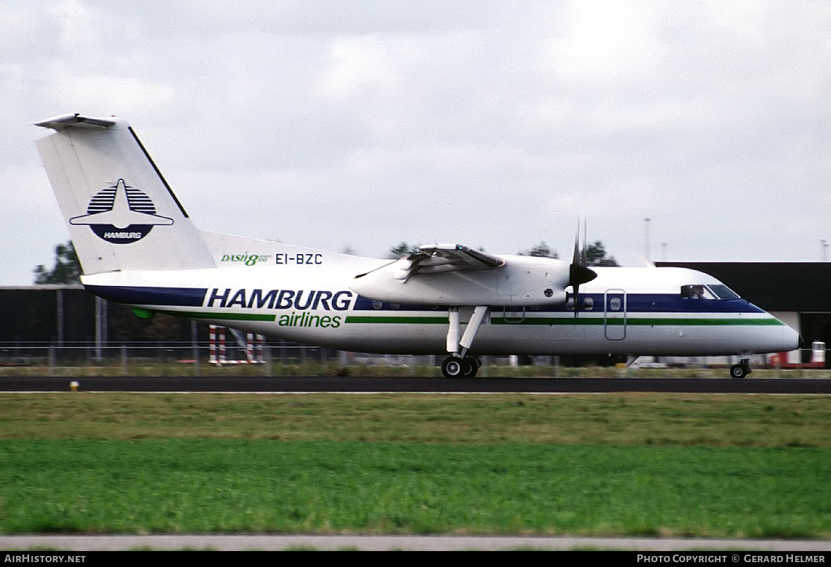 Aircraft Photo of EI-BZC | De Havilland Canada DHC-8-102 Dash 8 | Hamburg Airlines | AirHistory.net #317246