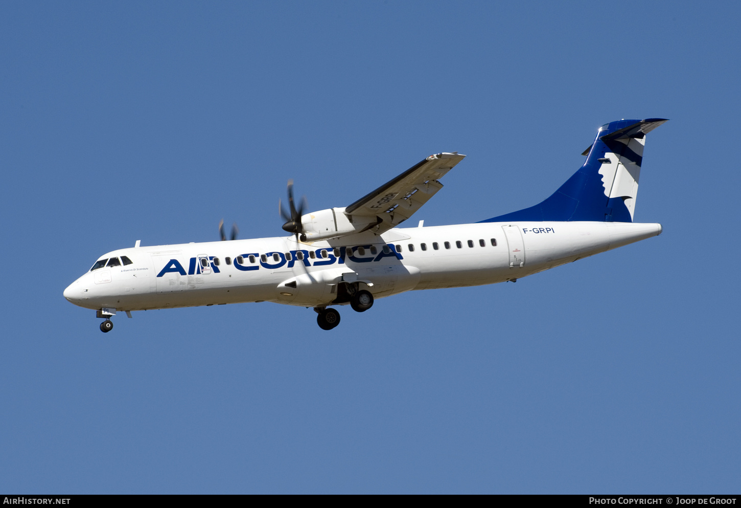 Aircraft Photo of F-GRPI | ATR ATR-72-500 (ATR-72-212A) | Air Corsica | AirHistory.net #317251