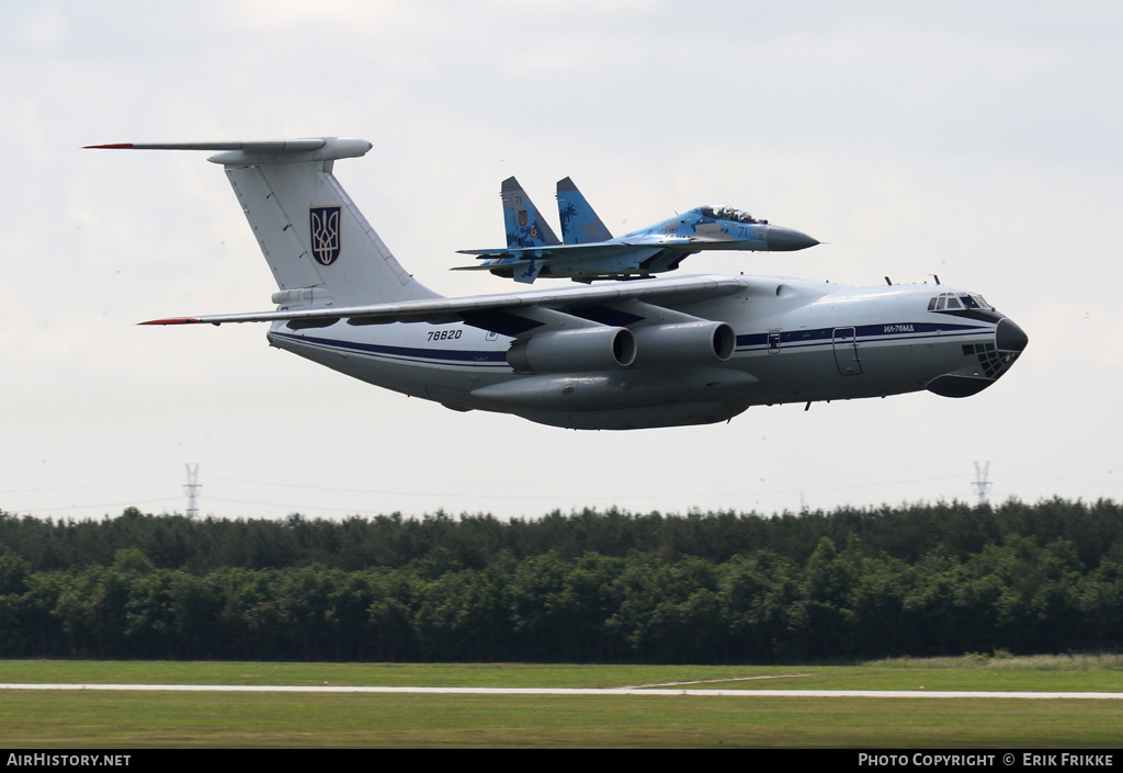 Aircraft Photo of 78820 | Ilyushin Il-76MD | Ukraine - Air Force | AirHistory.net #317258