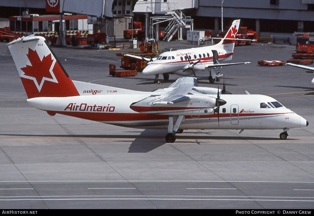 Aircraft Photo of C-GJMK | De Havilland Canada DHC-8-102 Dash 8 | Air Ontario | AirHistory.net #317281