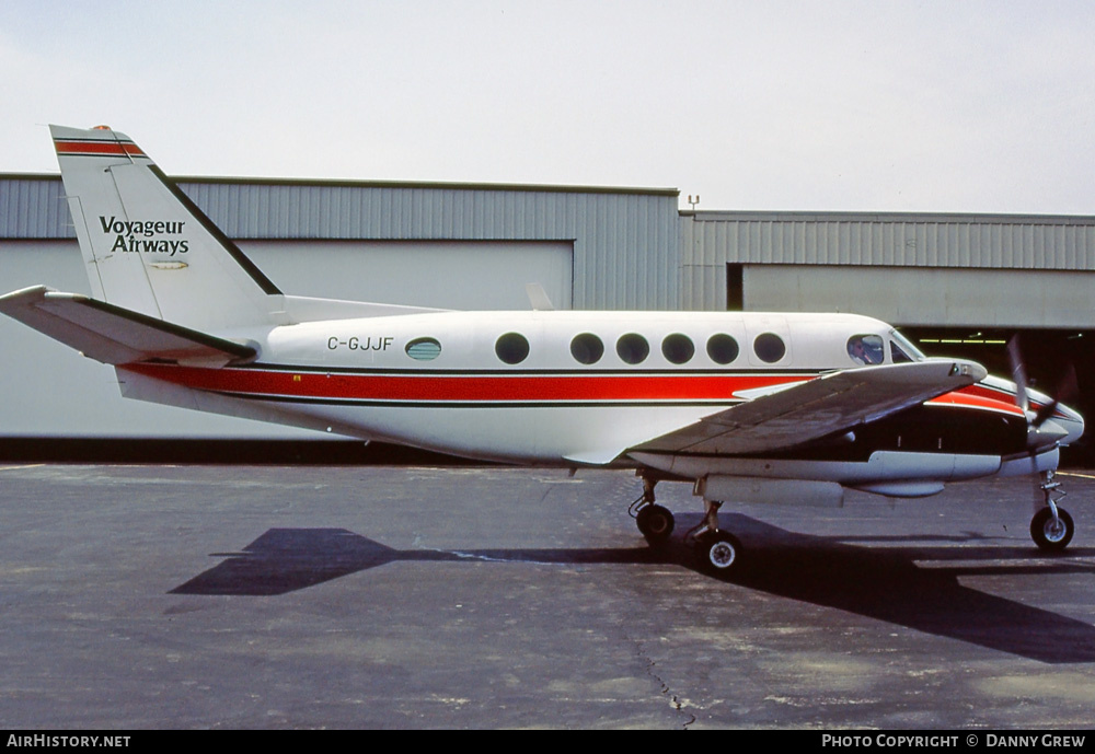 Aircraft Photo of C-GJJF | Beech A100 King Air | Voyageur Airways | AirHistory.net #317282
