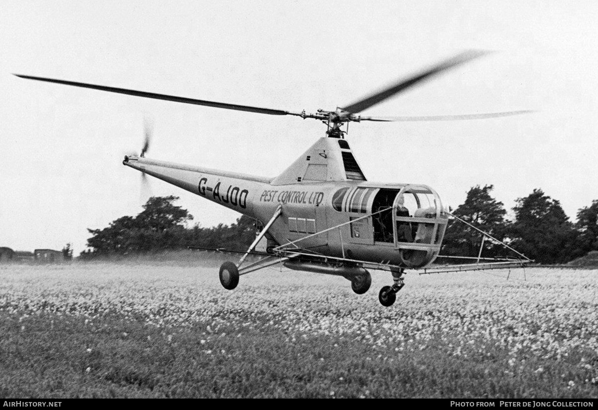 Aircraft Photo of G-AJOO | Sikorsky S-51 | Pest Control | AirHistory.net #317284