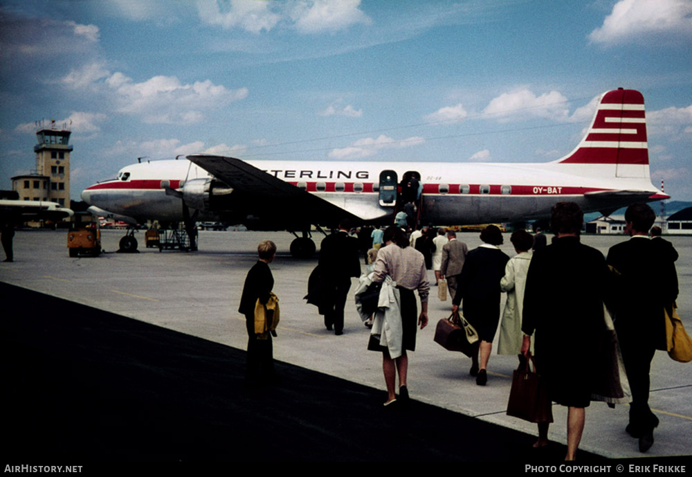 Aircraft Photo of OY-BAT | Douglas DC-6B | Sterling Airways | AirHistory.net #317295