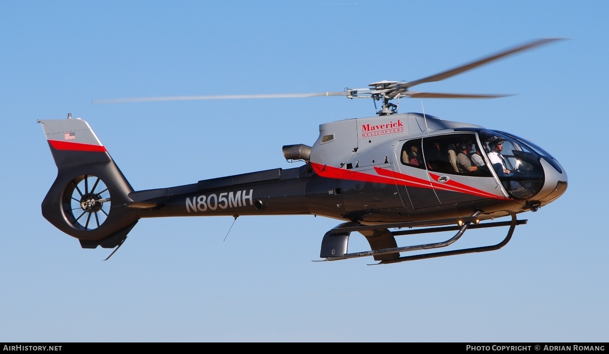 Aircraft Photo of N805MH | Eurocopter EC-130B-4 | Maverick Helicopters | AirHistory.net #317307