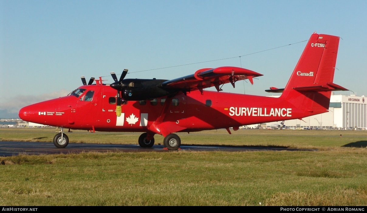 Aircraft Photo of C-FCSU | De Havilland Canada DHC-6-300 Twin Otter | Canadian Coast Guard | AirHistory.net #317323