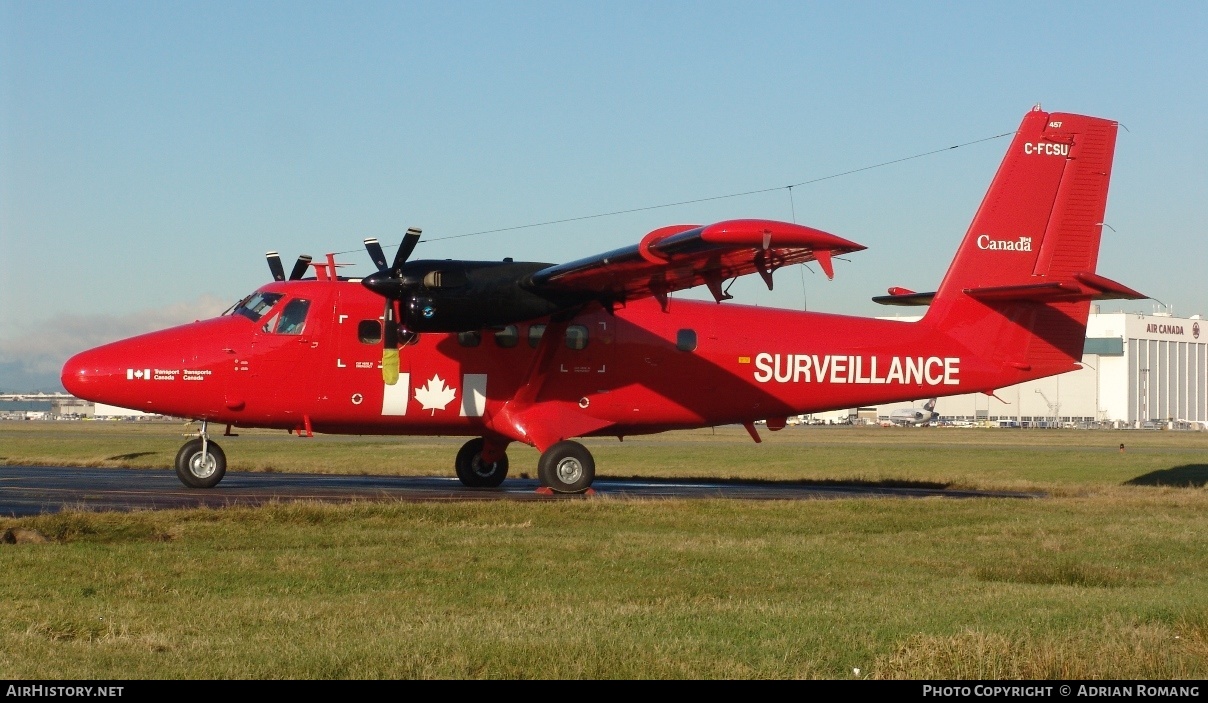 Aircraft Photo of C-FCSU | De Havilland Canada DHC-6-300 Twin Otter | Coast Guard | AirHistory.net #317323