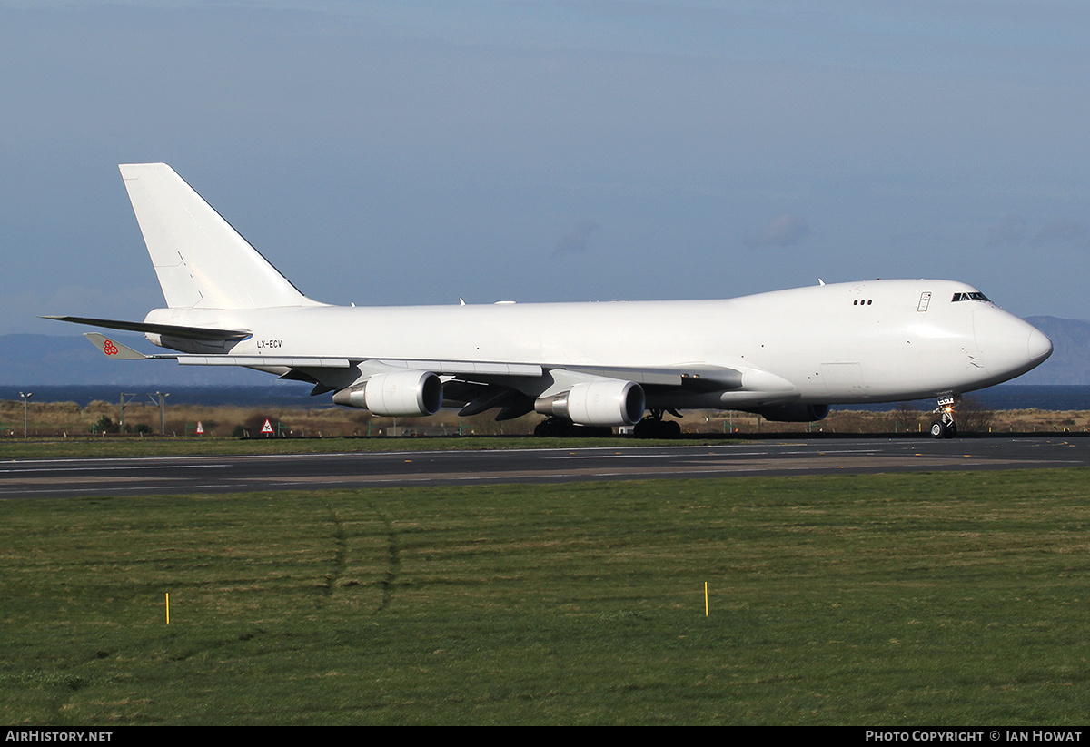 Aircraft Photo of LX-ECV | Boeing 747-4HQF/ER | Cargolux | AirHistory.net #317335