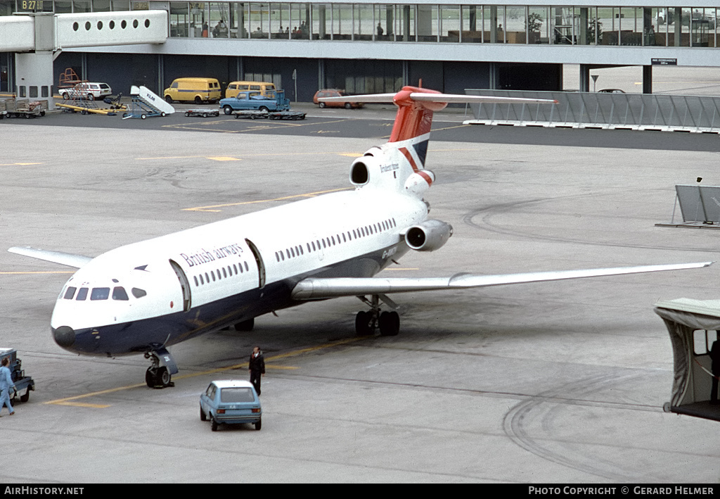 Aircraft Photo of G-AWZK | Hawker Siddeley HS-121 Trident 3B | British Airways | AirHistory.net #317340