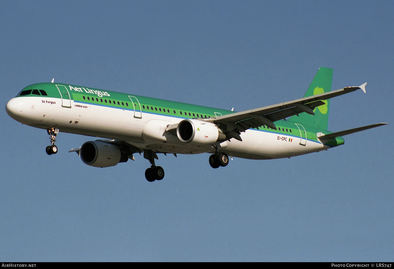 Aircraft Photo of EI-CPC | Airbus A321-211 | Aer Lingus | AirHistory.net #317341