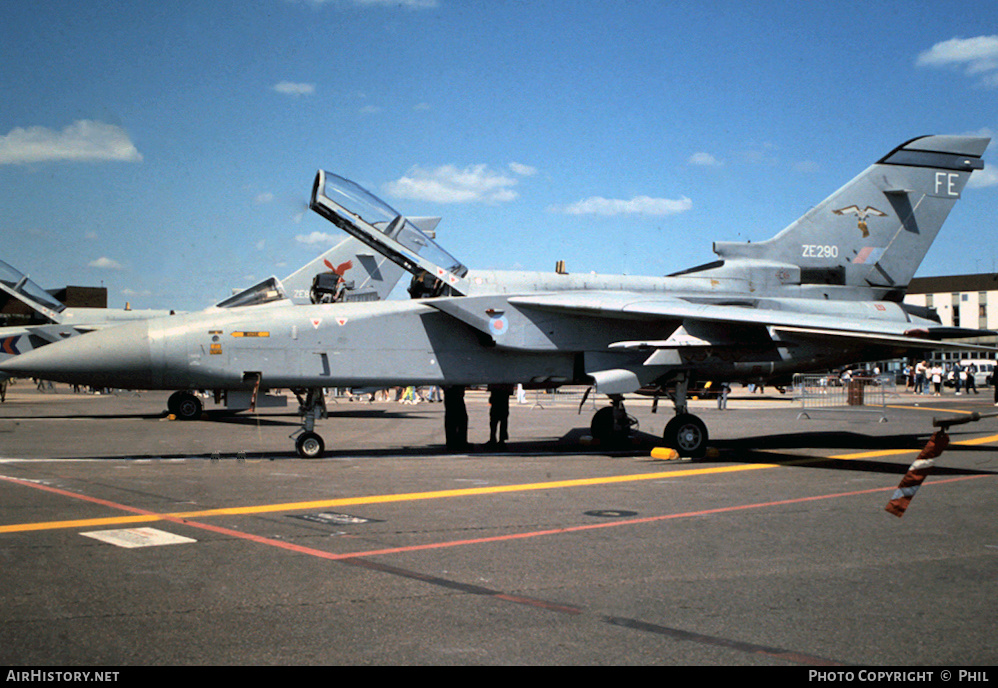 Aircraft Photo of ZE290 | Panavia Tornado F3 | UK - Air Force | AirHistory.net #317344