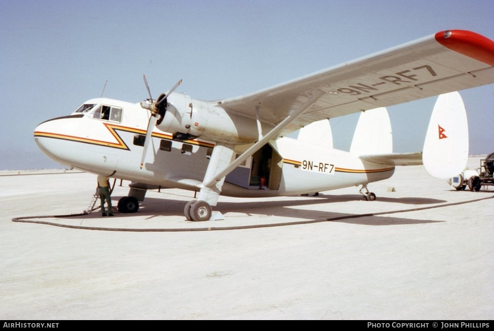 Aircraft Photo of 9N-RF7 | Scottish Aviation Twin Pioneer Series 3 | Nepal Royal Flight | AirHistory.net #317345