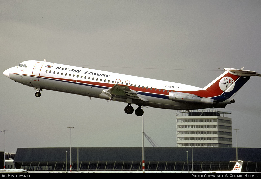 Aircraft Photo of G-BDAT | BAC 111-518FG One-Eleven | Dan-Air London | AirHistory.net #317360