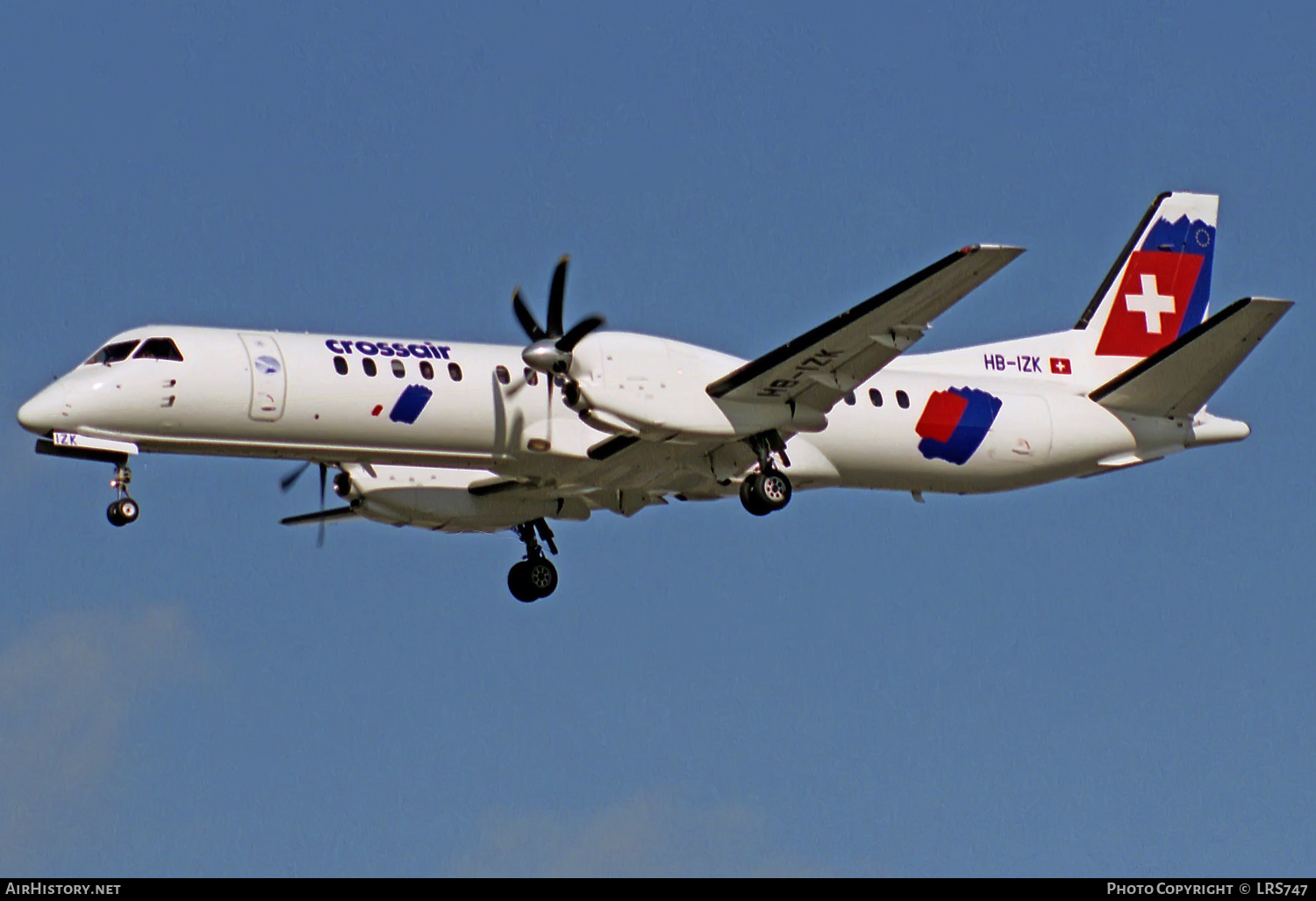 Aircraft Photo of HB-IZK | Saab 2000 | Crossair | AirHistory.net #317361