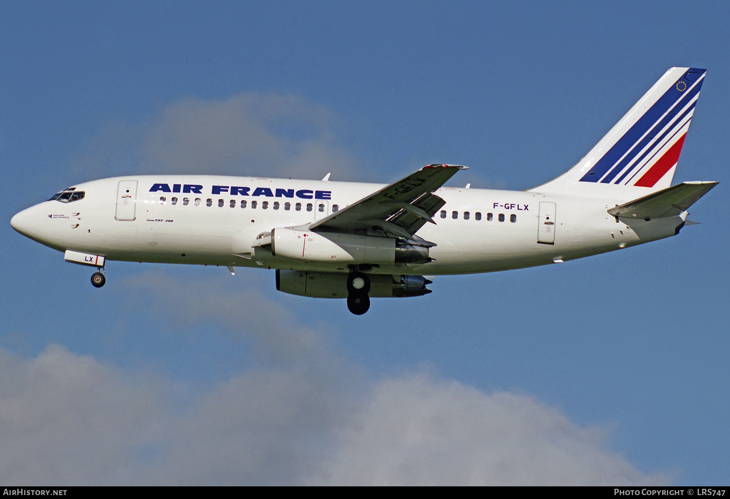 Aircraft Photo of F-GFLX | Boeing 737-2K5/Adv | Air France | AirHistory.net #317366