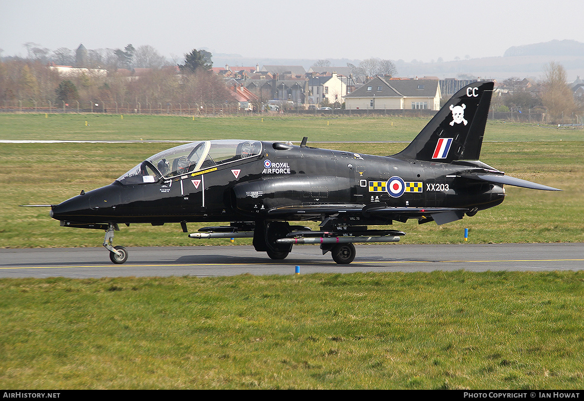 Aircraft Photo of XX203 | British Aerospace Hawk T1A | UK - Air Force | AirHistory.net #317368
