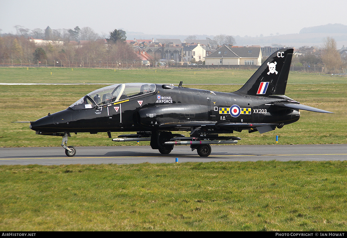 Aircraft Photo of XX203 | British Aerospace Hawk T.1A | UK - Air Force | AirHistory.net #317368