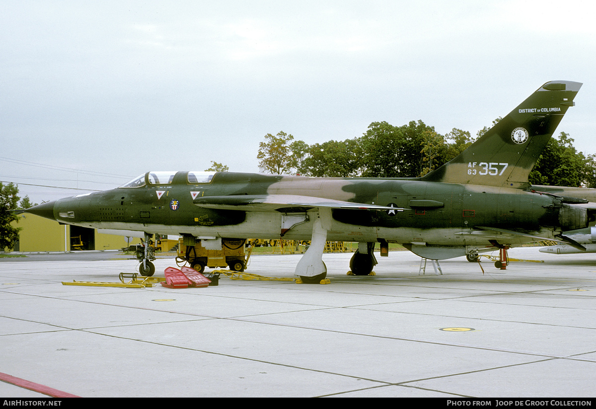 Aircraft Photo of 63-8357 / AF63-357 | Republic F-105F Thunderchief | USA - Air Force | AirHistory.net #317378