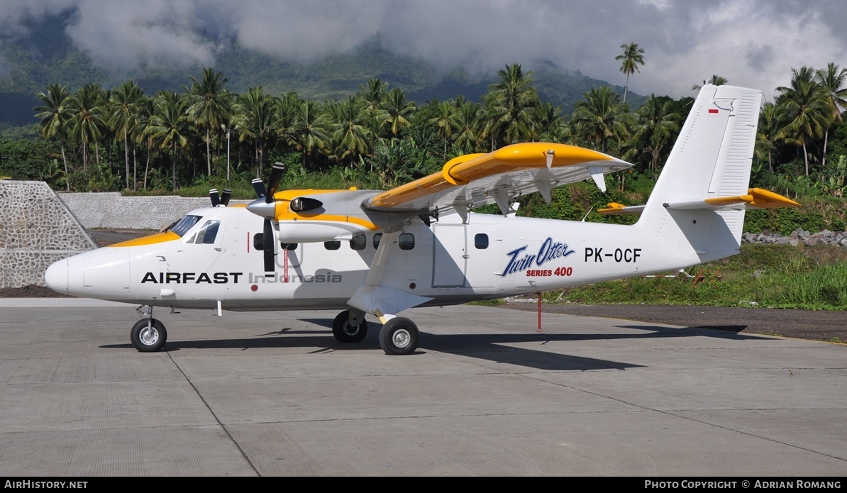Aircraft Photo of PK-OCF | Viking DHC-6-400 Twin Otter | Airfast | AirHistory.net #317380