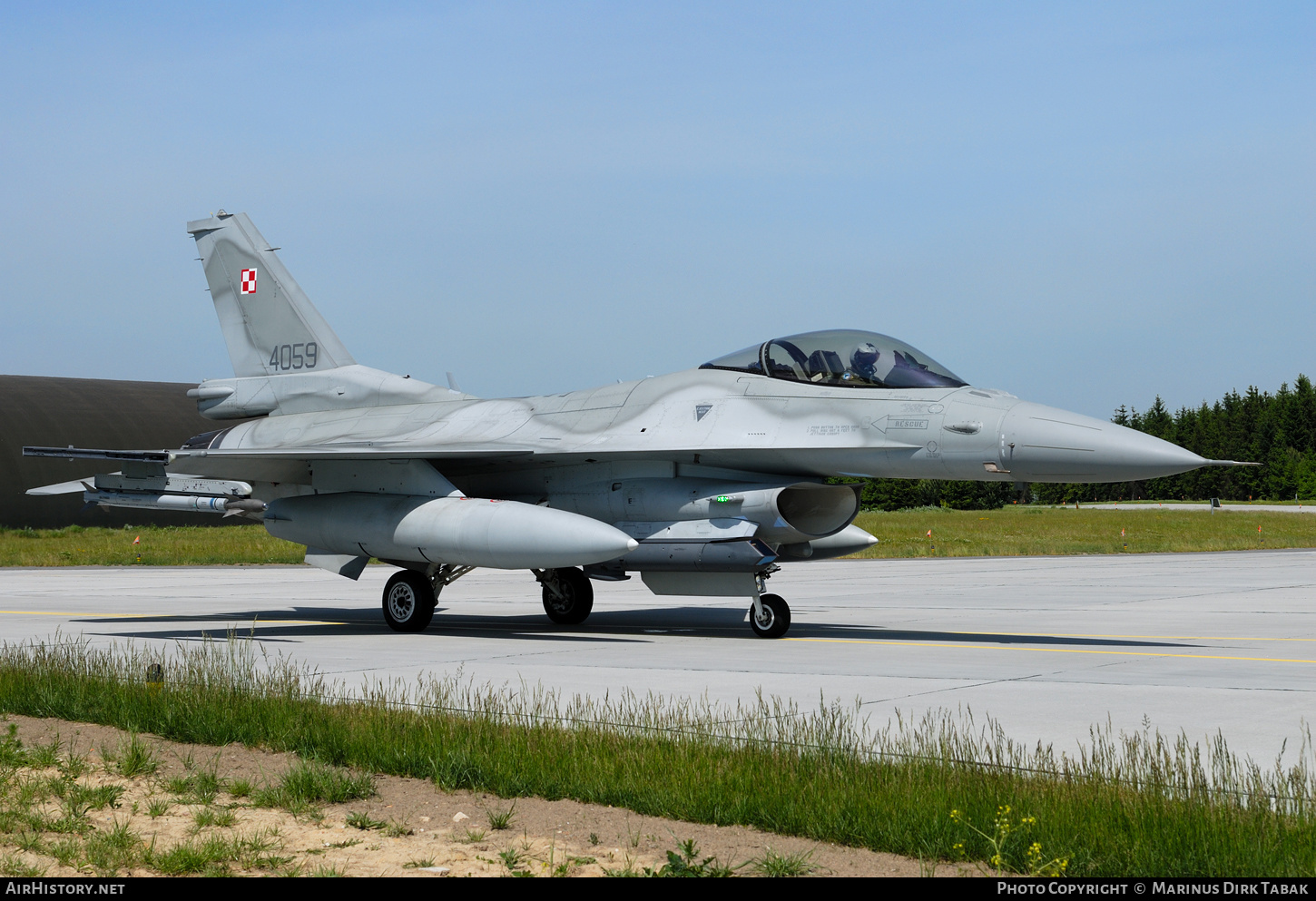 Aircraft Photo of 4059 | Lockheed Martin F-16CJ Fighting Falcon | Poland - Air Force | AirHistory.net #317381