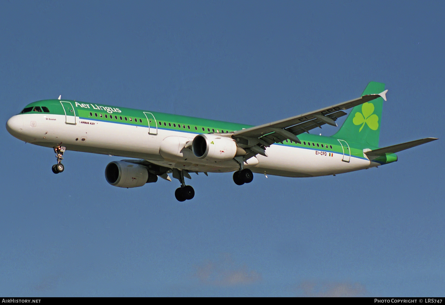 Aircraft Photo of EI-CPD | Airbus A321-211 | Aer Lingus | AirHistory.net #317398