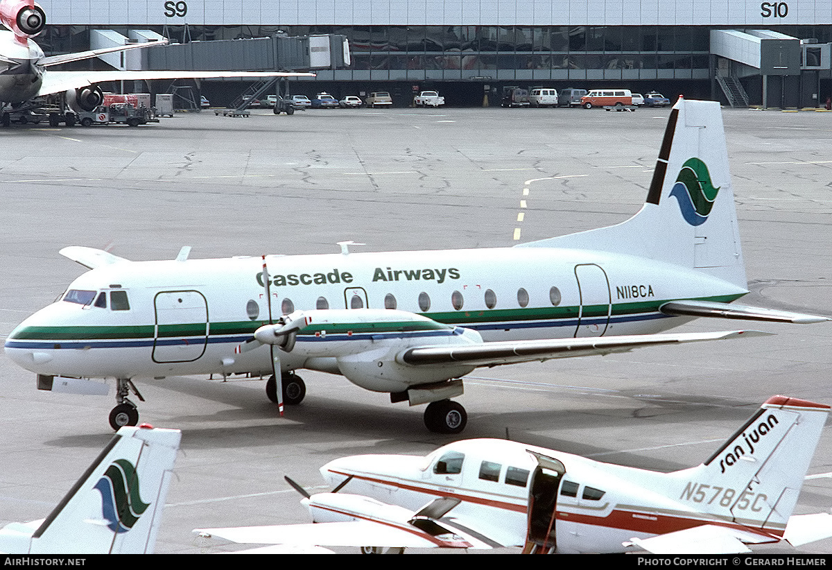 Aircraft Photo of N118CA | British Aerospace BAe-748 Srs2B/FAA | Cascade Airways | AirHistory.net #317404