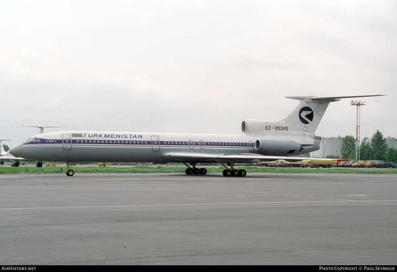 Aircraft Photo of EZ-85345 | Tupolev Tu-154B-2 | Turkmenistan Airlines | AirHistory.net #317409