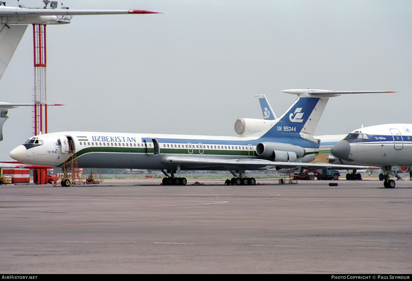 Aircraft Photo of UK-85344 | Tupolev Tu-154B-2 | Uzbekistan Airways | AirHistory.net #317413