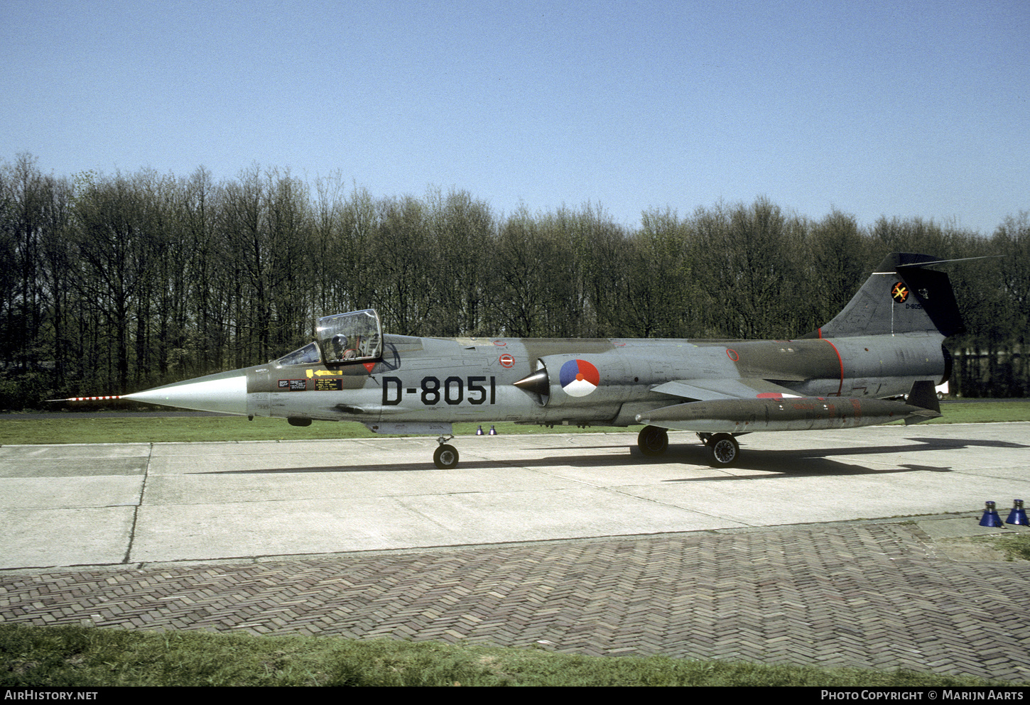 Aircraft Photo of D-8051 | Lockheed F-104G Starfighter | Netherlands - Air Force | AirHistory.net #317423