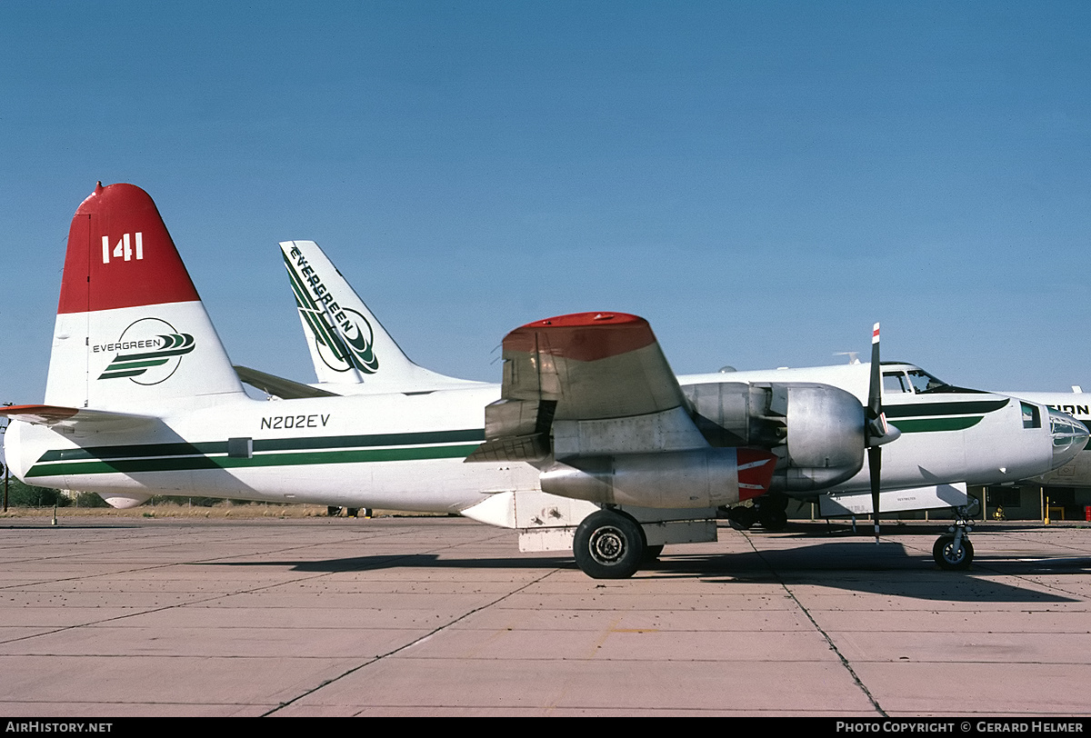 Aircraft Photo of N202EV | Lockheed P-2E/AT Neptune | Evergreen International Airlines | AirHistory.net #317425