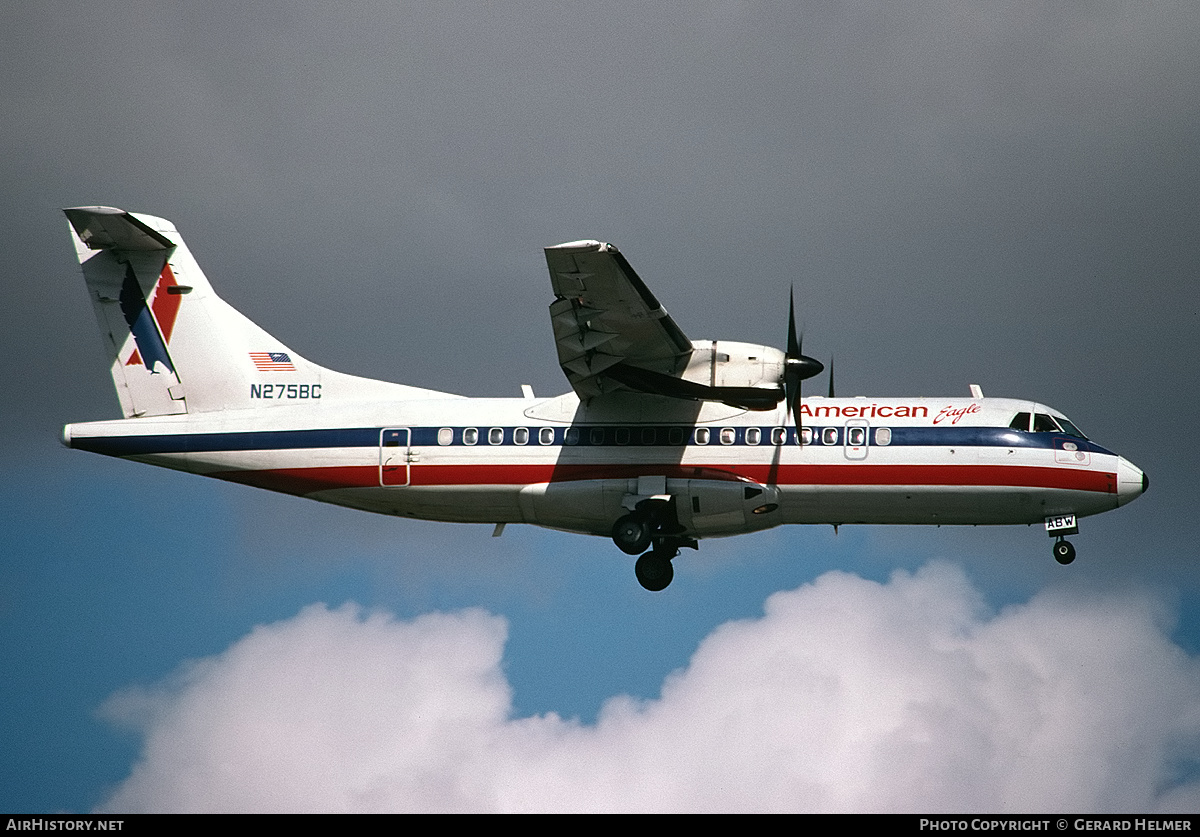 Aircraft Photo of N275BC | ATR ATR-42-300 | American Eagle | AirHistory.net #317431