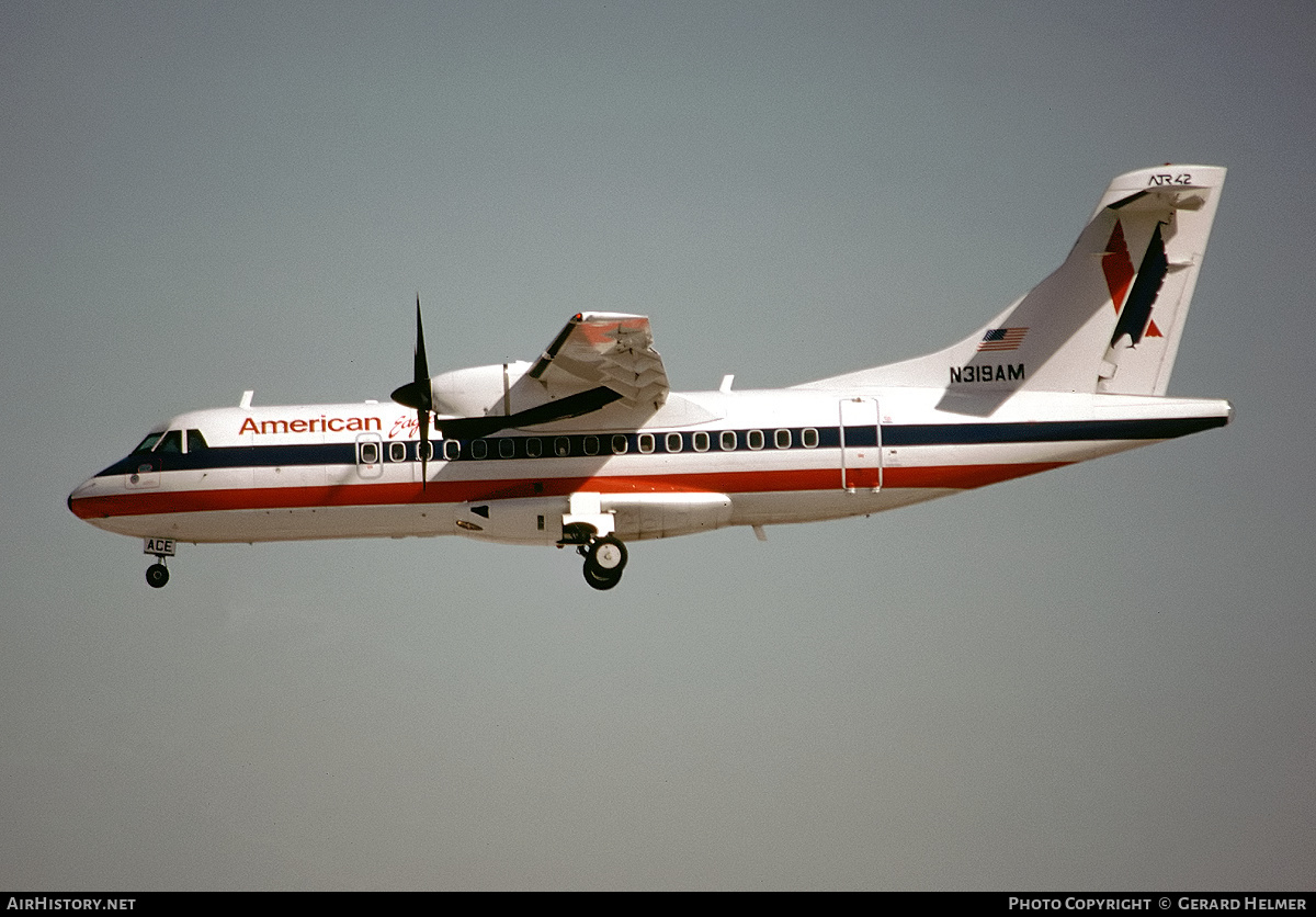 Aircraft Photo of N319AM | ATR ATR-42-300 | American Eagle | AirHistory.net #317433