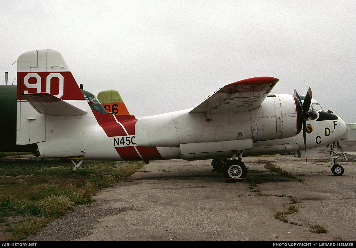 Aircraft Photo of N450DF | Grumman S-2A(AT) Tracker | California Department of Forestry - CDF | AirHistory.net #317443