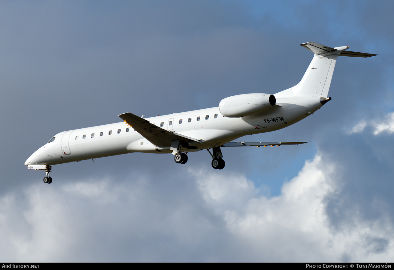 Aircraft Photo of V5-WEW | Embraer ERJ-145LU (EMB-145LU) | AirHistory.net #317456