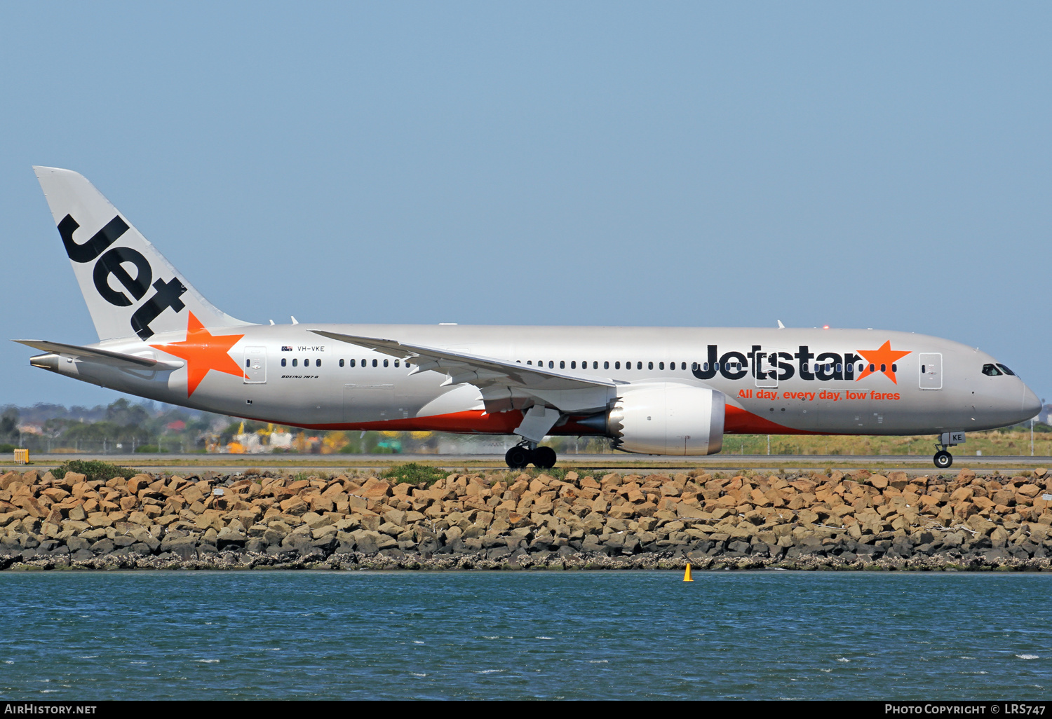 Aircraft Photo of VH-VKE | Boeing 787-8 Dreamliner | Jetstar Airways | AirHistory.net #317481