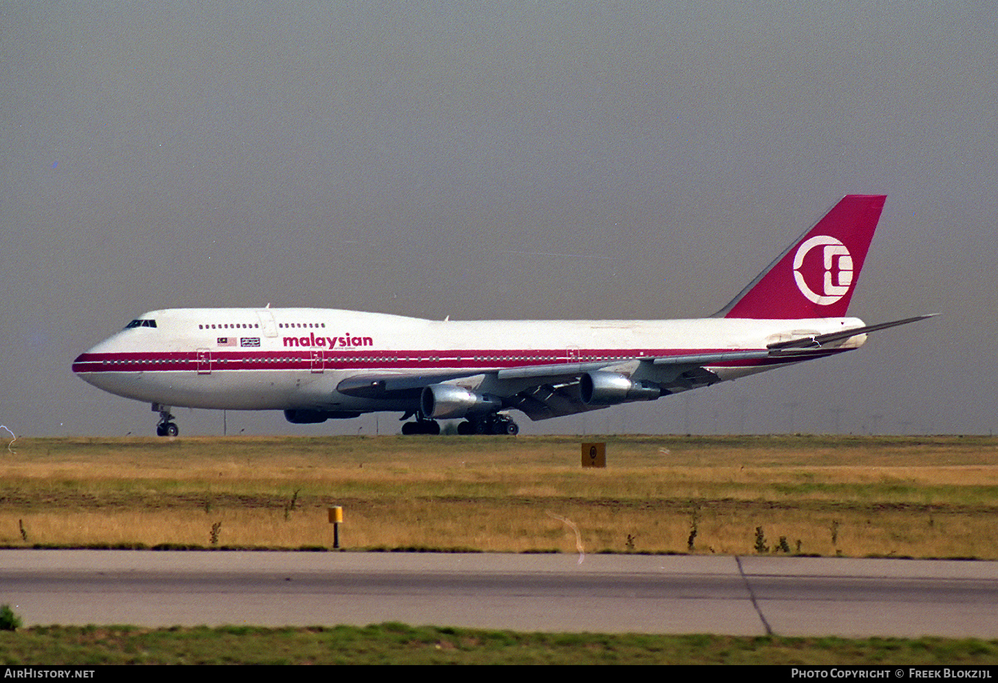 Aircraft Photo of 9M-MHK | Boeing 747-3H6M | Malaysian Airline System - MAS | AirHistory.net #317500