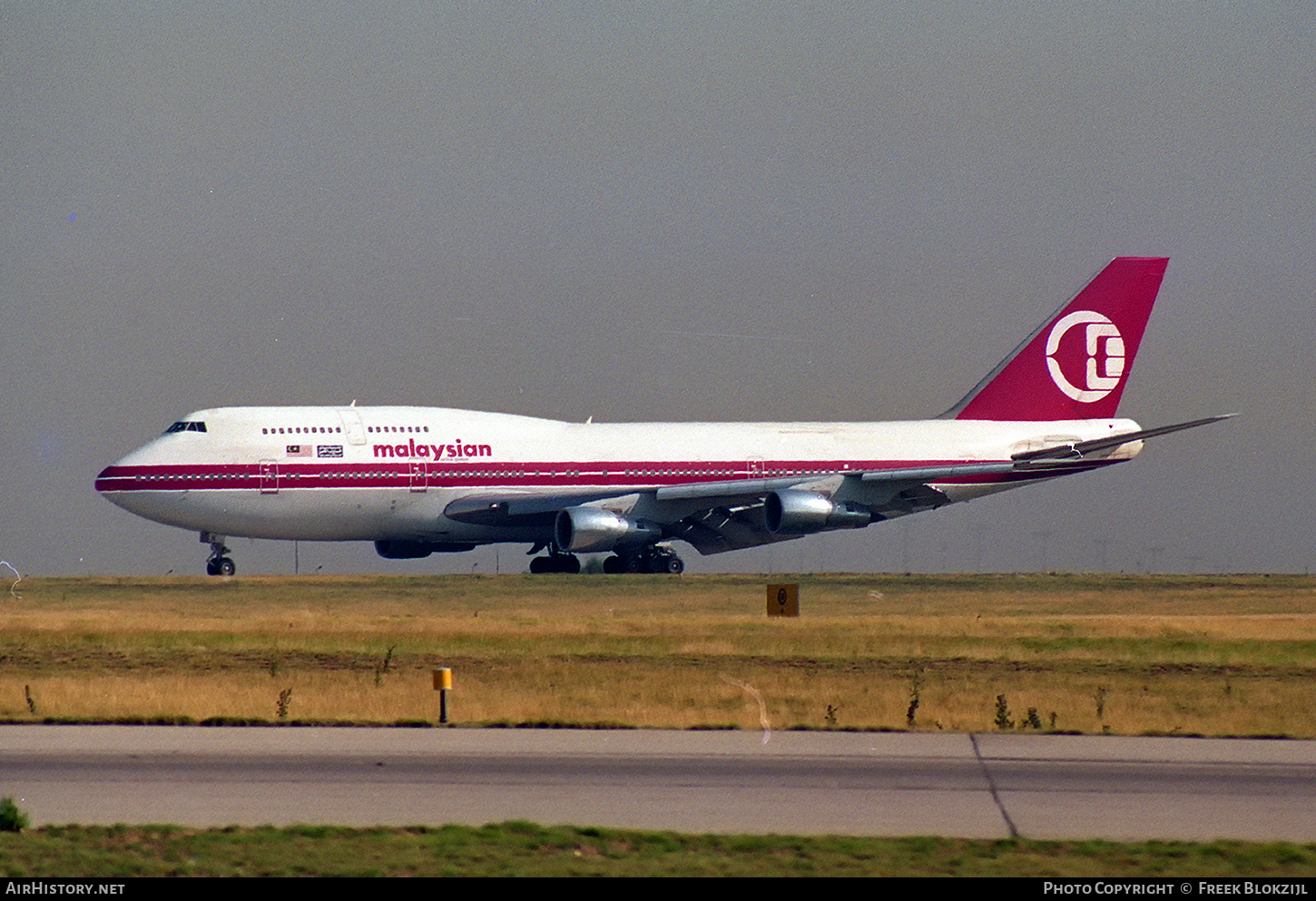 Aircraft Photo of 9M-MHK | Boeing 747-3H6M | Malaysian Airline System - MAS | AirHistory.net #317500