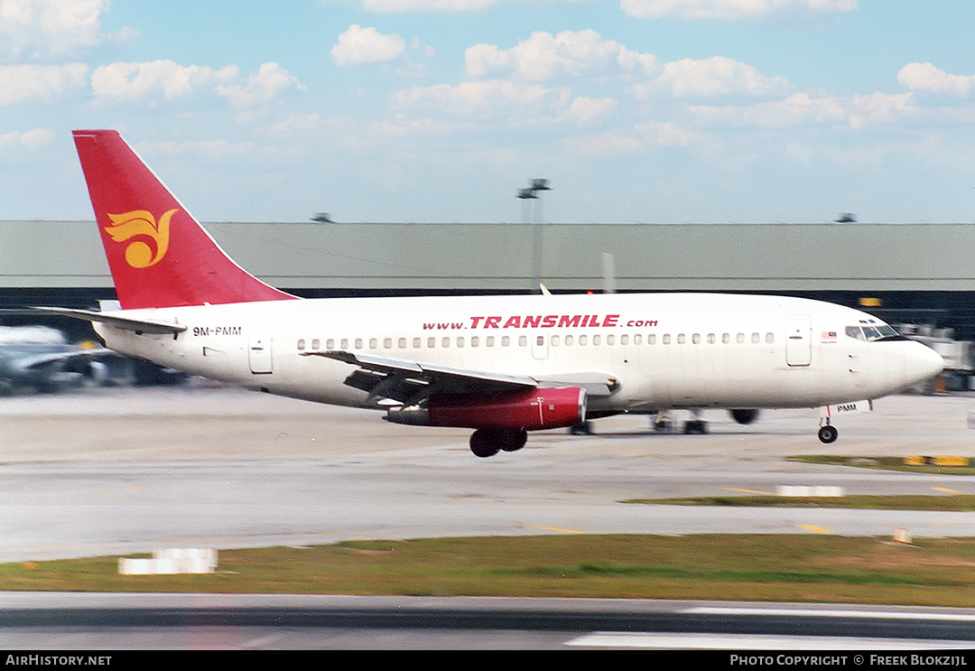 Aircraft Photo of 9M-PMM | Boeing 737-205C | Transmile Air Services | AirHistory.net #317504