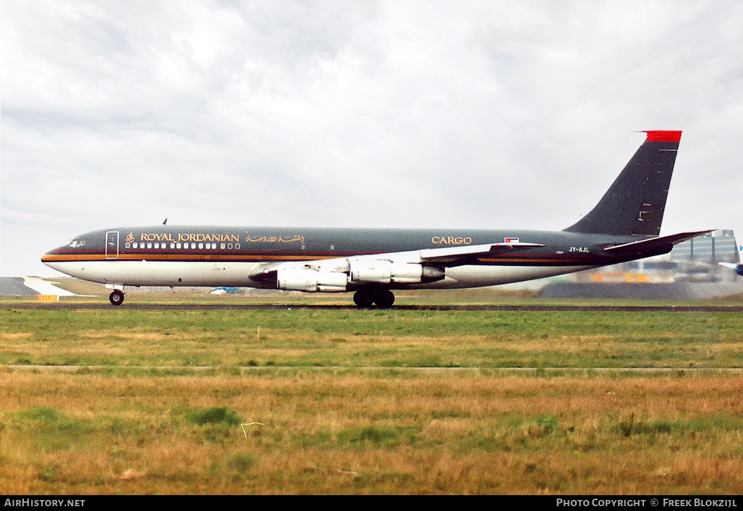 Aircraft Photo of JY-AJL | Boeing 707-324C | Royal Jordanian Airlines Cargo | AirHistory.net #317505