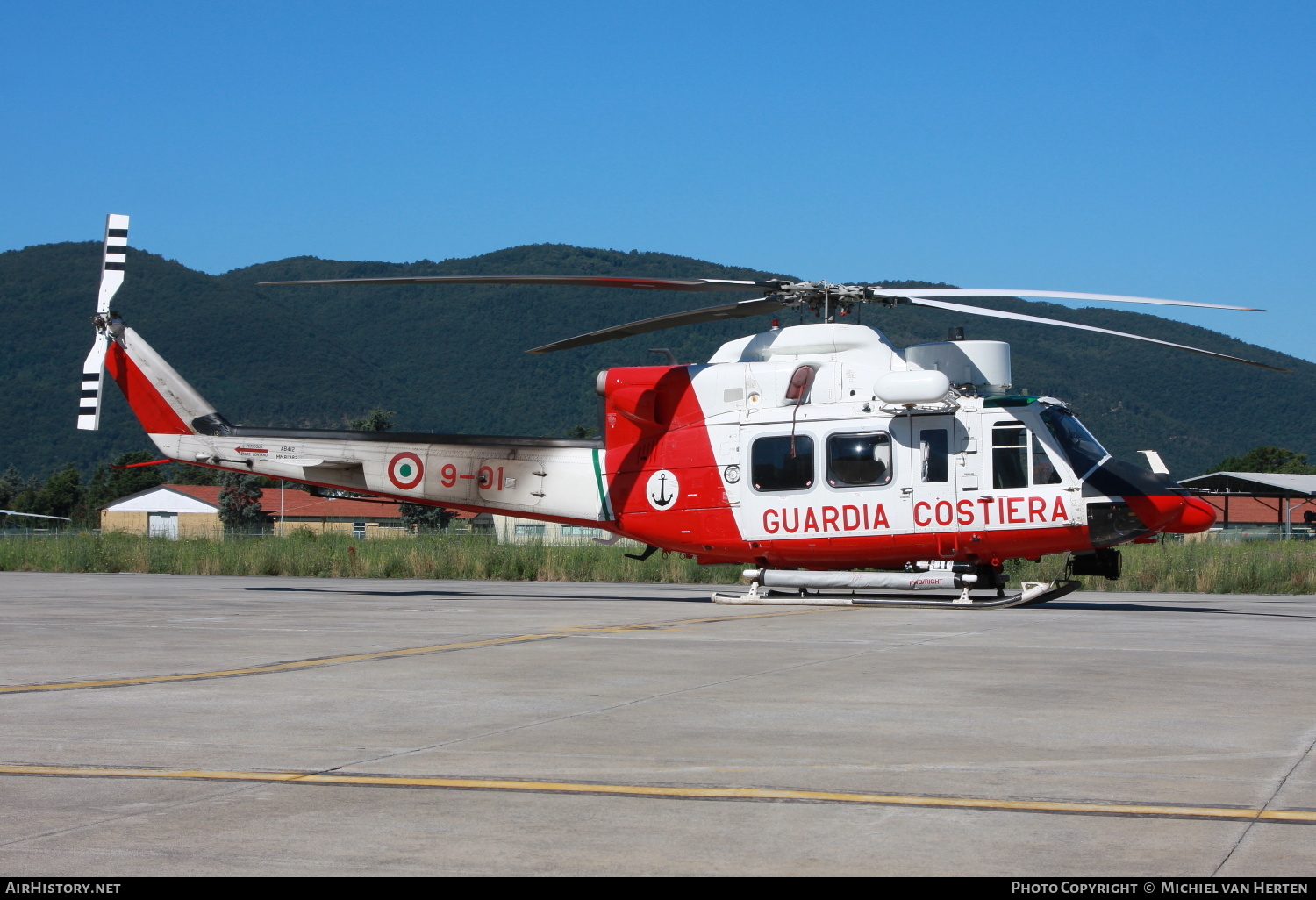 Aircraft Photo of MM81382 | Agusta AB-412SP Grifone | Italy - Guardia Costiera | AirHistory.net #317509