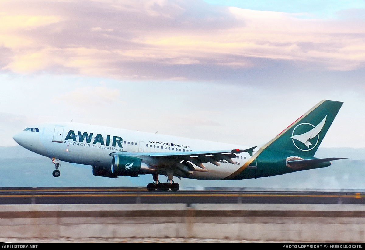 Aircraft Photo of PK-AWR | Airbus A310-322 | Awair | AirHistory.net #317521