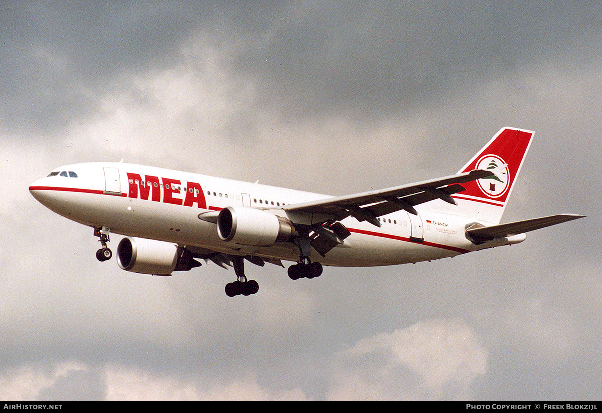 Aircraft Photo of D-APOP | Airbus A310-304 | MEA - Middle East Airlines | AirHistory.net #317523