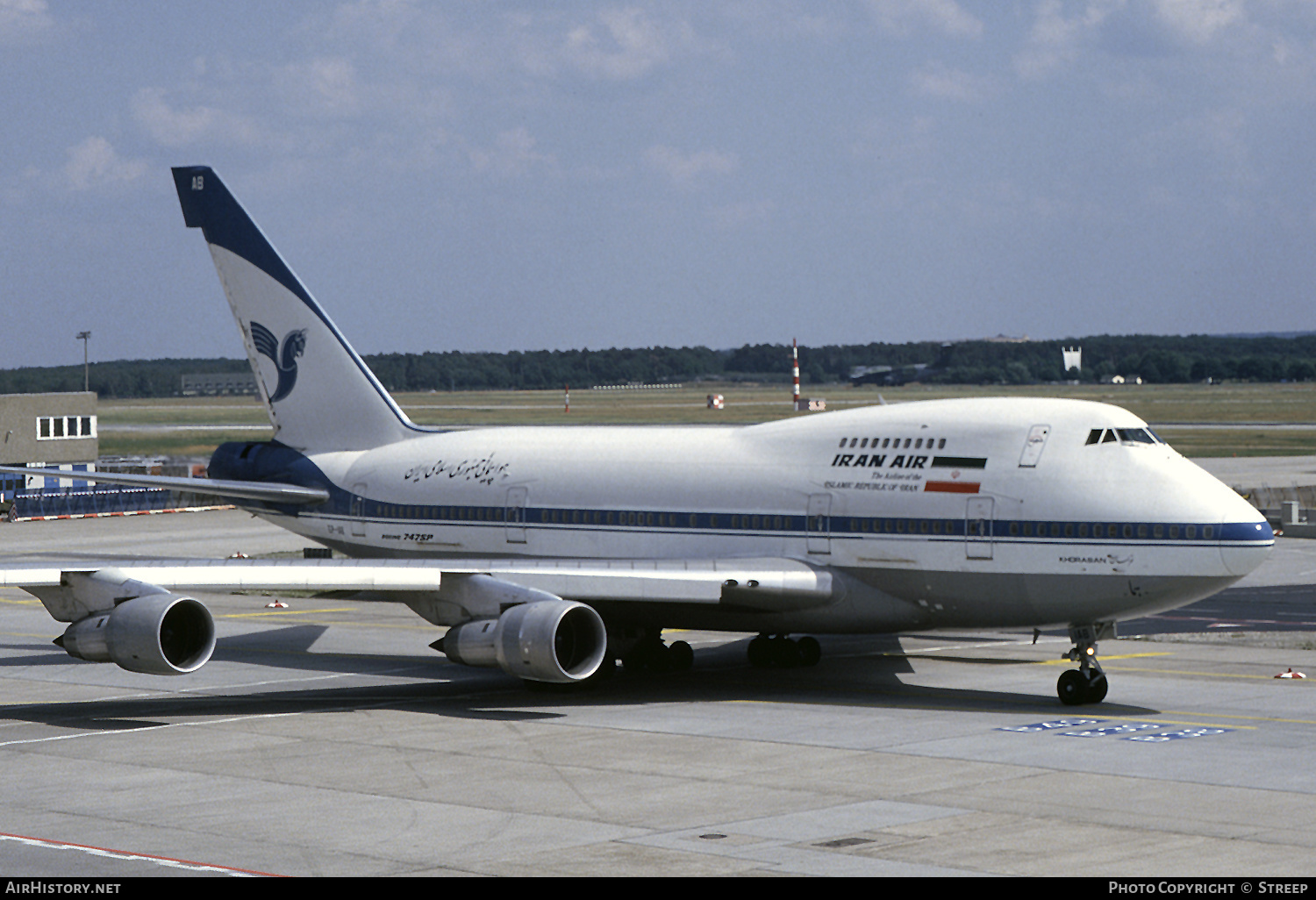 Aircraft Photo of EP-IAB | Boeing 747SP-86 | Iran Air | AirHistory.net #317536