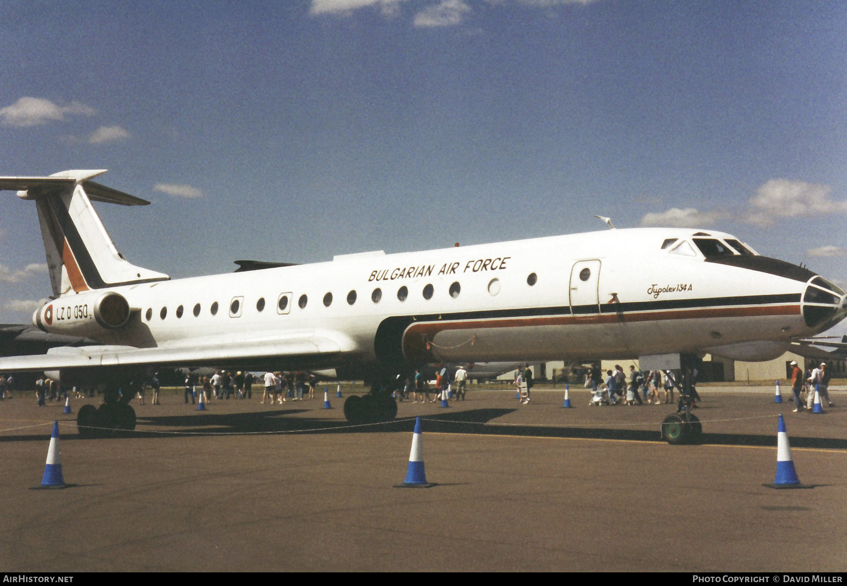 Aircraft Photo of LZ D 050 | Tupolev Tu-134AK | Bulgaria - Air Force | AirHistory.net #317582